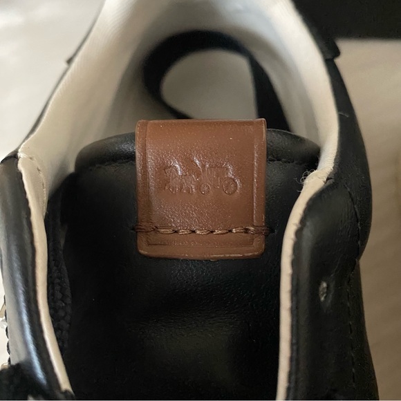 Coach Low Top Leather Sneakers - Picture 5 of 13